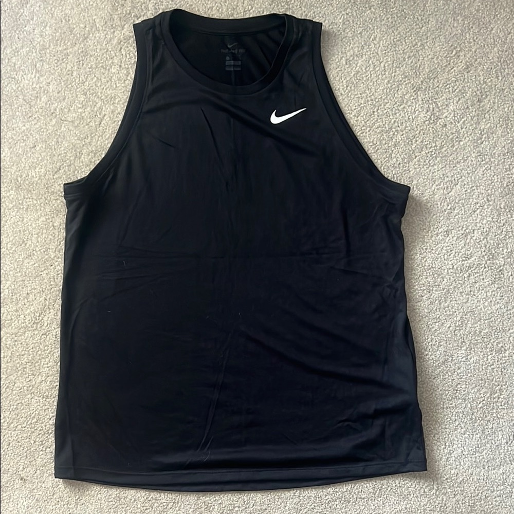 Nike Black Sleeveless Top - lightweight